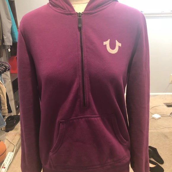 true religion purple jacket
